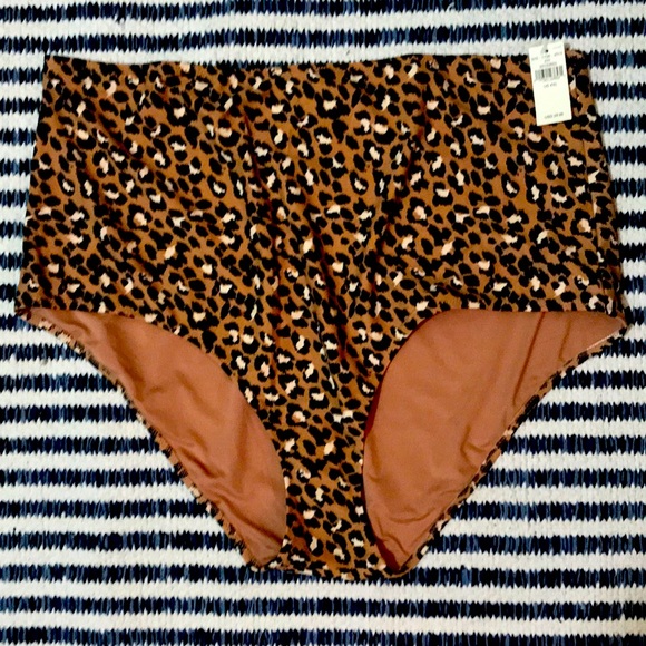 aerie Other - NWT Aerie size XXL animal print swim bottom